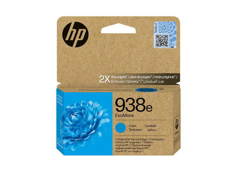 HP 938e EvoMore Cyan Original Ink Cartridge - Innovative Computers Limited