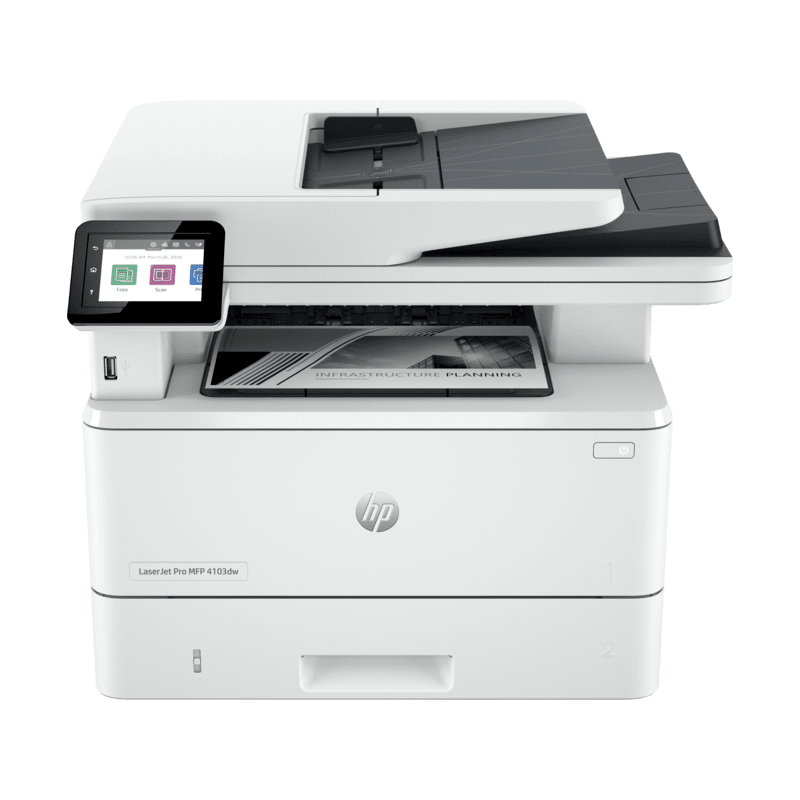 HP LaserJet Pro MFP 4103dw All in One Printer (2Z627A) - Innovative Computers Limited