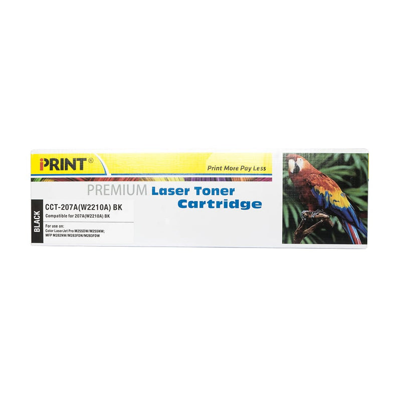 HP W2210A BLACK TONER CARTRIDGES FOR HP 207A BY IPRINT 