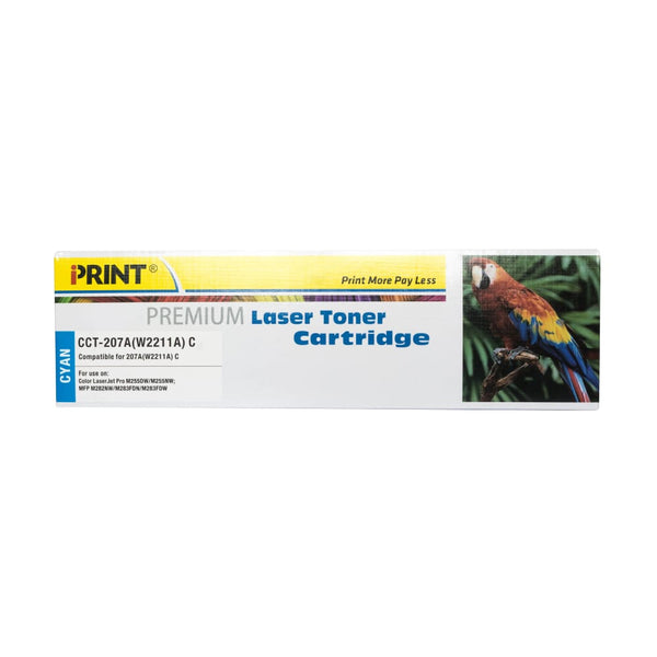 HP W2211A CYAN TONER CARTRIDGES FOR HP 207A BY IPRINT 