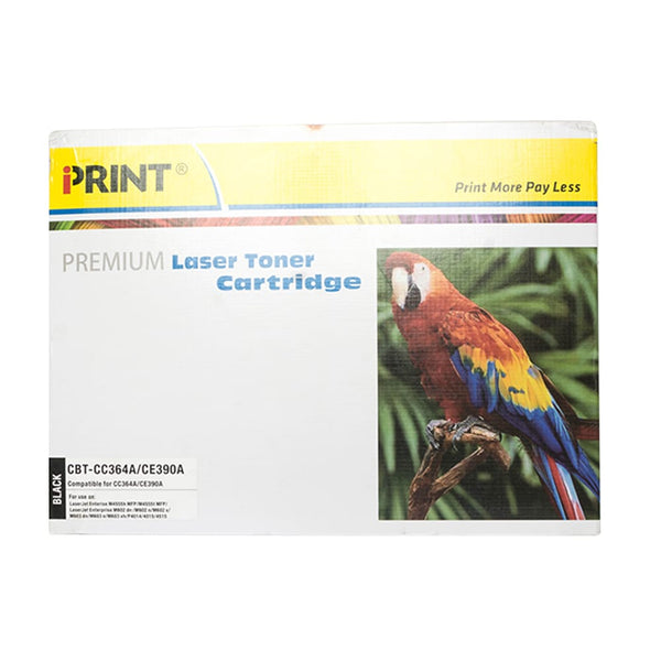 HP CE390A Black Toner Cartridge  for HP 90A by Iprint 