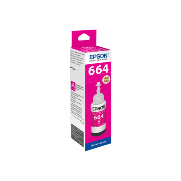 Genuine Epson C13T6643A Magenta Ink Bottle 70ml - Innovative Computers Limited