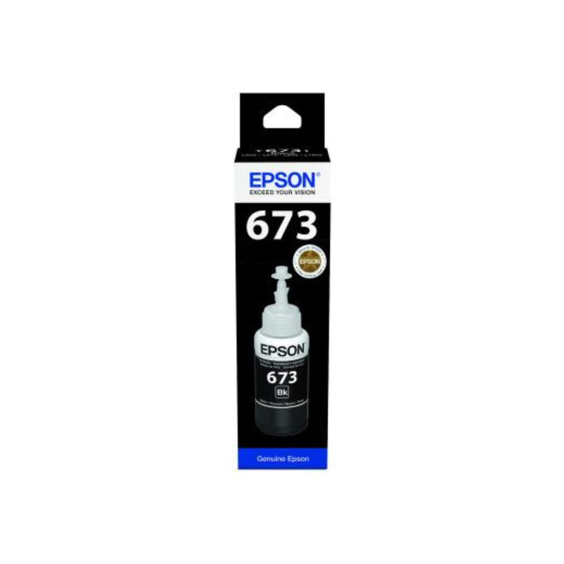 Genuine Epson C13T6731A  Black Ink Bottle 70ml. - Innovative Computers Limited