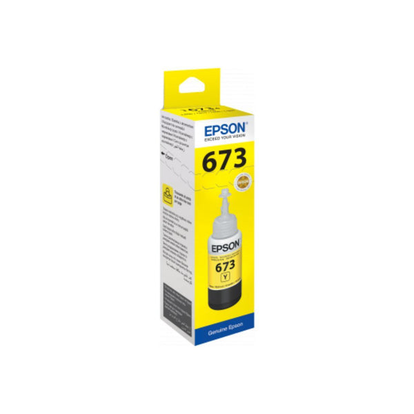 Genuine Epson C13T6734A Yellow Ink Bottle 70ml. - Innovative Computers Limited