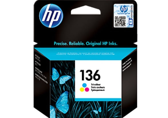 HP 136 Tri-color Original Ink Cartridge (C9361HE) - Buy online at best prices in Kenya 
