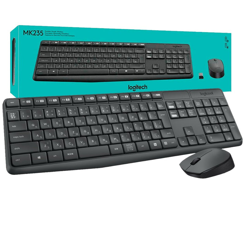 TECLADO + MOUSE INALÁMBRICO LOGITECH MK235