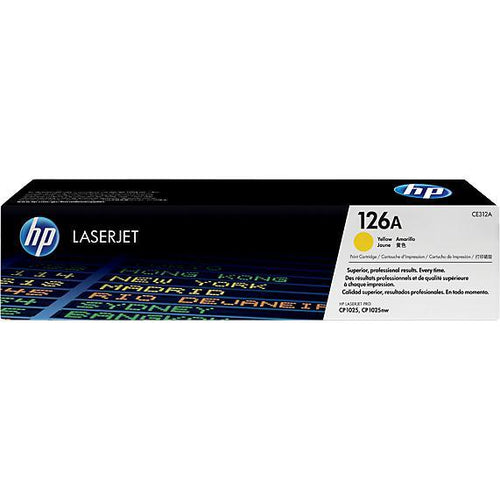 HP 126A Yellow LaserJet Toner Cartridge (CE312A) - Innovative Computers Limited