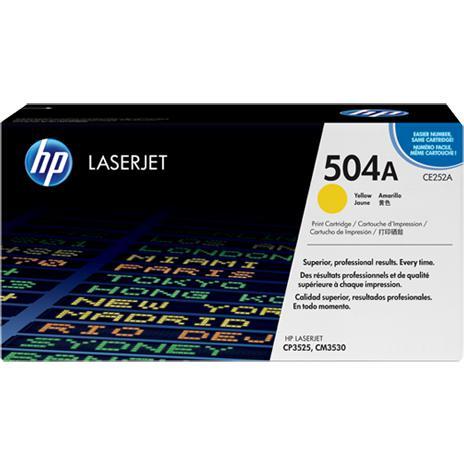 HP 504A Yellow LaserJet Toner Cartridge (CE252A) - Innovative Computers Limited