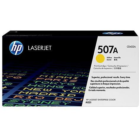 HP 507A Yellow LaserJet Toner Cartridge (CE402A) - Innovative Computers Limited