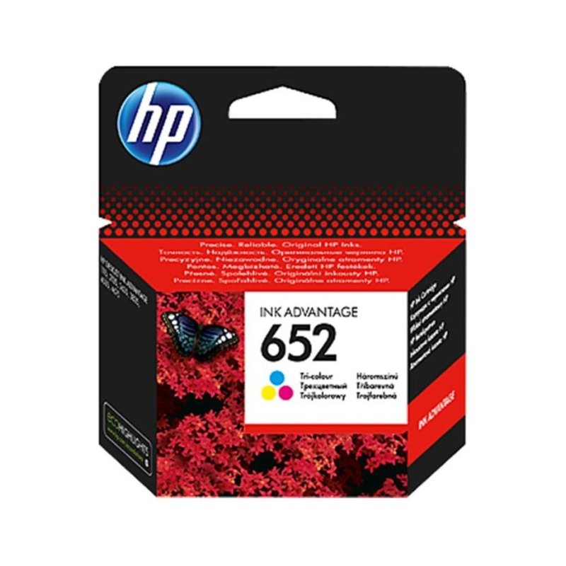 HP 652 Tri Colour Ink Advantage Cartridge - (F6V24AE) - Innovative Computers Limited